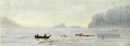 indischen Fischer luminism Seestück Albert Bierstadt